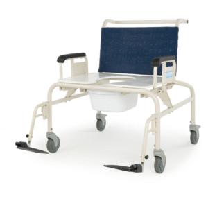 Bariatric Commode Chair – Heavy-Duty, Extra Wide Shower Chair for Safe & Dignified Hygiene - Image 2