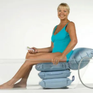 Mangar Bathing Cushion – Portable Inflatable Bath Lift for Elderly Adults, Seniors & Limited Mobility Users - Image 2