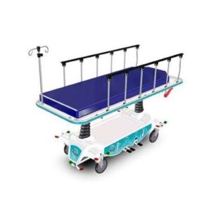 Future Health Concepts FHC7101 Mobilecare Transport Stretcher – 750 lb Capacity, Trendelenburg, 8" Tente Casters, IV Sockets