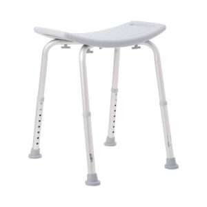 McKesson Bath Bench Without Arms Aluminum Frame Without Backrest 19-1/4 Inch Seat Width - Image 1