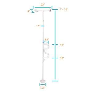 Stander Security Pole & Curve Grab Bar - Image 3
