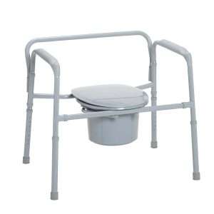 Drive Medical Bariatric Folding Commode - Image 2