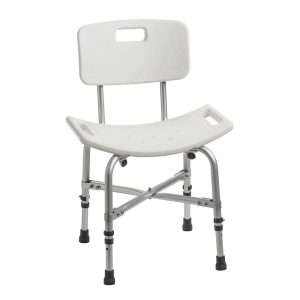 Drive Medical Deluxe Bariatric Shower Chair with Cross-Frame Brace - Image 1