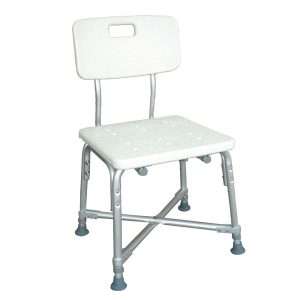 PM Drive Medical Deluxe Bariatric Shower Chair with Cross-Frame Brace - Image 1