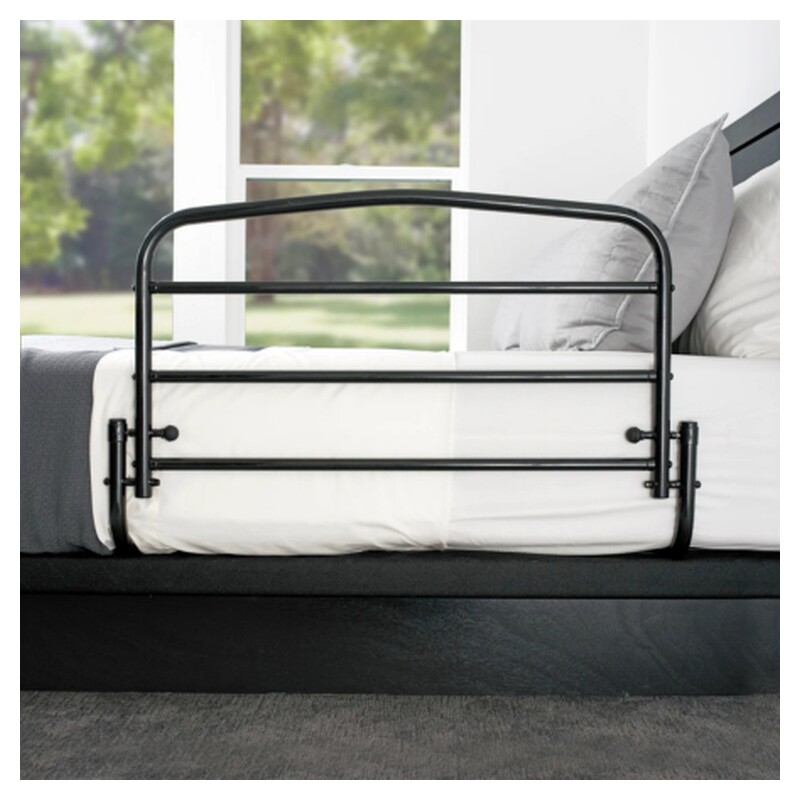 Stander 30-Inch Safety Bed Assist Rail for Elderly – Folding Bed Rail for Fall Prevention