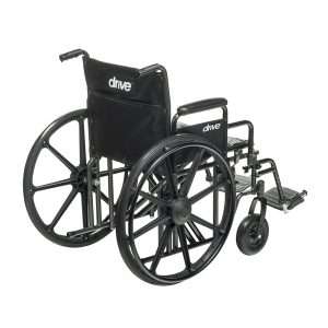 Drive Medical Bariatric Sentra EC Heavy-Duty Wheelchair - Image 2