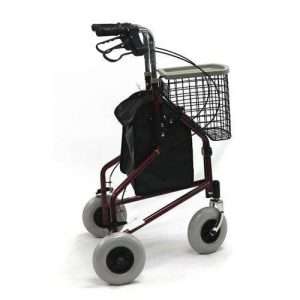 Karman R-3600 Three-Wheel Rollator – Lightweight 3 Wheeled Mobility Walker - Image 2