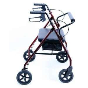 Karman R-4800 Extra Wide Aluminum Rollator – Heavy Duty Rollator for Bariatric Users - Image 4