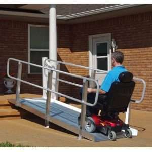 PVI OnTrac Wheelchair Ramp with Handrails - Image 3