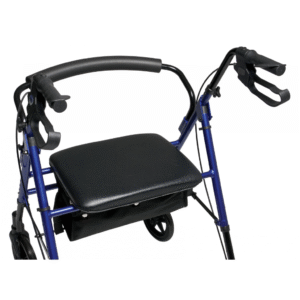 Lumex Set n’ Go Wide Adjustable Height – 4 Wheeler Mobility Walker - Image 6