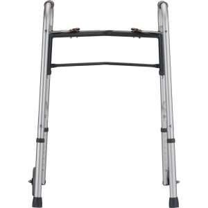 Nova Folding Walker With 5" Wheels 2 Button Standard - Image 2