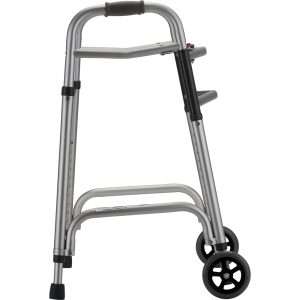 Nova Heavy Duty Folding Walker With 5" Wheels - Image 4