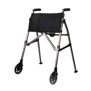 Stander walkers EZ Fold-N-Go - Lightweight and portable walker with locking-swivel wheels