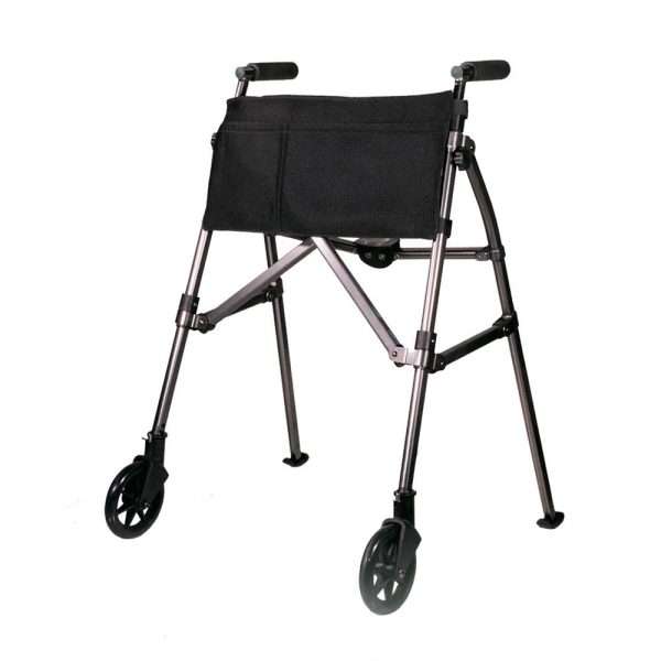 Stander walkers EZ Fold-N-Go - Lightweight and portable walker with locking-swivel wheels