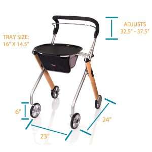 Stander Let’s Go Indoor Rollator - Image 9