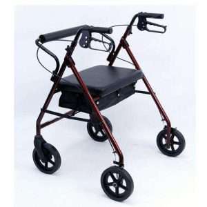Karman R-4800 Extra Wide Aluminum Rollator – Heavy Duty Rollator for Bariatric Users - Image 2