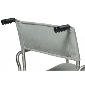 E&J Folding Rehab Shower Commode Chair – Premium Self-Propelled Wheelchair with Commode Function - Image 7