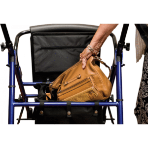 Lumex® Set n’ Go Rollator – Adjustable Height Walker with Seat - Image 5