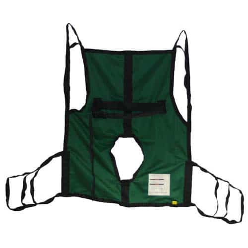 Joerns Hoyer One Piece Commode Sling with Positioning Strap