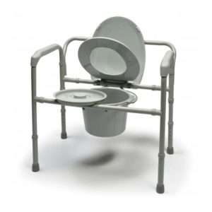 Graham-Field Bariatric Steel Folding Commode - Image 1