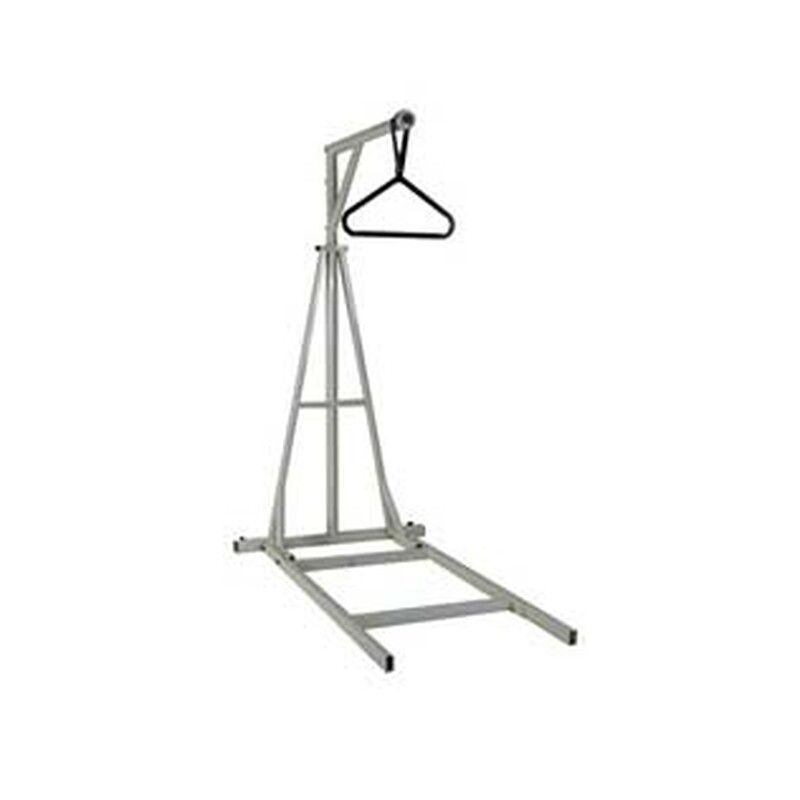 Lumex 2960B Bariatric Trapeze with Floor Stand – Heavy Duty Patient Trapeze, 600 lb Assisted Weight Capacity