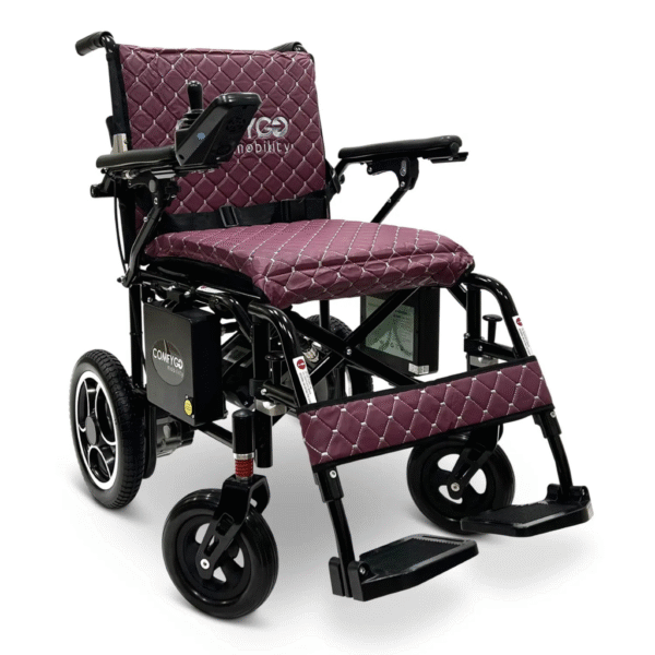 ComfyGO X-7 foldable electric wheelchair for travel and mobility