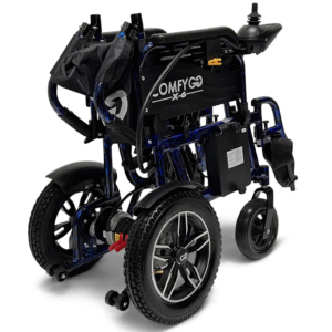 X-6 Lightweight Foldable Travel Electric Wheelchair - Image 4