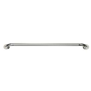 Drive Medical Wall Grab Bar Chrome Finish Knurled Steel - Image 3