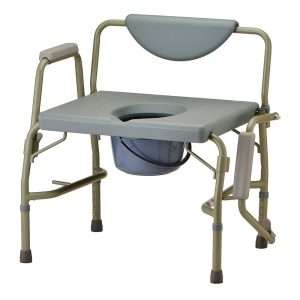 Nova Heavy Duty Drop - Arm Commode - Image 1