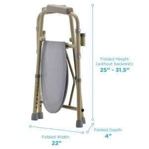 Nova Folding Commode - Image 2