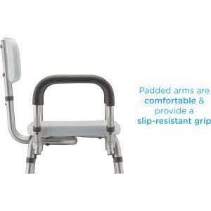 Nova Bath Seat With Arms & U-Shaped Hygienic Cutout - Image 5