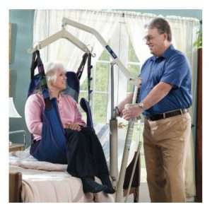 Invacare Painted Hydraulic Manual Hoyer Lift - Image 7