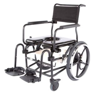 ActiveAid 600 Rehab Shower Chair Commode – Self-Propelled, Adjustable, Heavy-Duty Mobility Aid - Image 4
