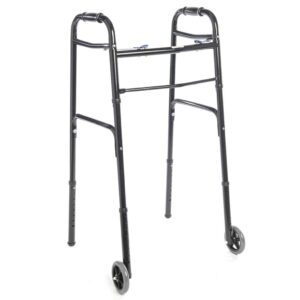 Proactive Medical Protekt Two-Button Folding Lightweight Aluminum Walker - Image 1