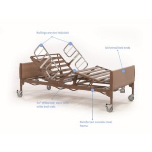 Invacare Bariatric Hospital Bed – Heavy-Duty Strength, Comfort & Reliability - Image 3