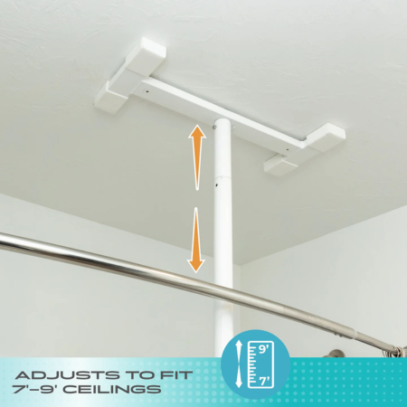 Stander Bathtub Security Pole – Bathtub Safety Bar with Rotating Grab Bar & No-Drill Installation 8 Bathtub Security Pole Grab Bar 9 Bathtub Security Pole Grab Bar 9