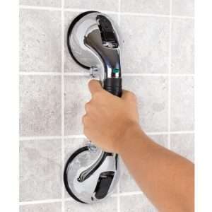 Carex Chrome Ultra Grip Bath Handle - Image 3