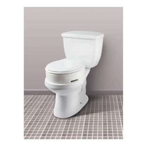 Carex Hinged Toilet Seat Riser - (Standard) - Image 3