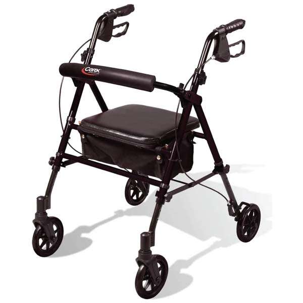 Carex Step 'N Rest Rolling Handicapped walkers