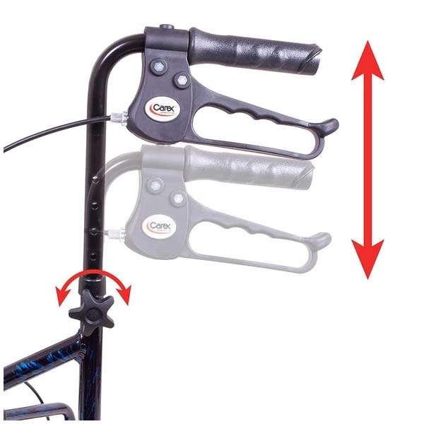 Carex Trio Rolling Walker5 Carex Trio Rolling Walker5