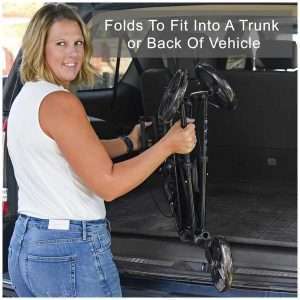 Carex Trio Rolling Walker – Lightweight Mobility Walker 3 Wheels - Image 10