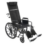 Chariot-RC recliner wheelchair with high back and full reclining support