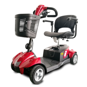 EV Rider CityCruzer outdoor mobility scooter with suspension