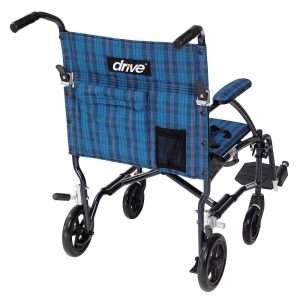 Drive Medical Fly-Lite Aluminum Transport Chair - Image 3