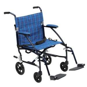 Drive Medical Fly-Lite Aluminum Transport Chair - Image 1