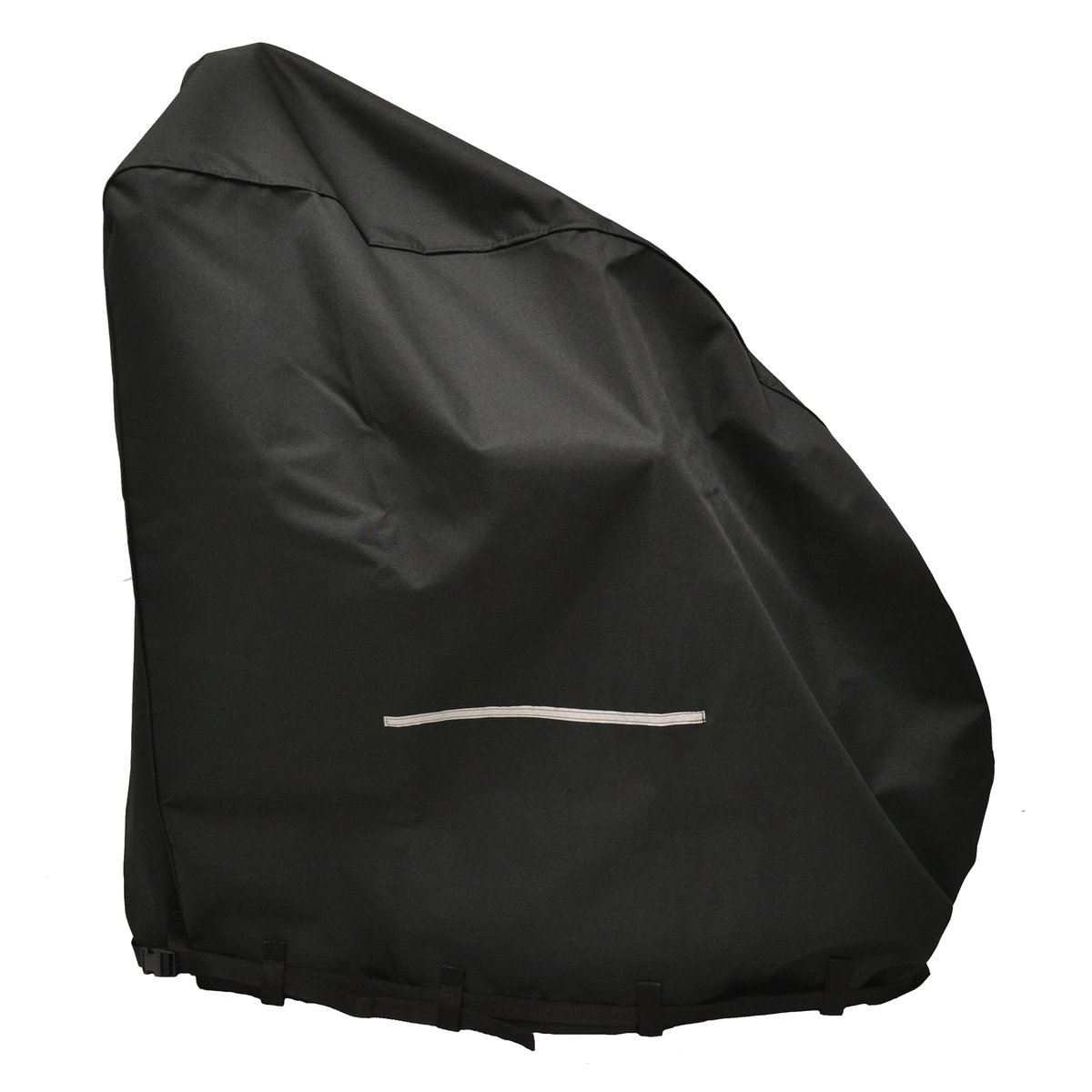 Heavy duty power chair travel cover, side view