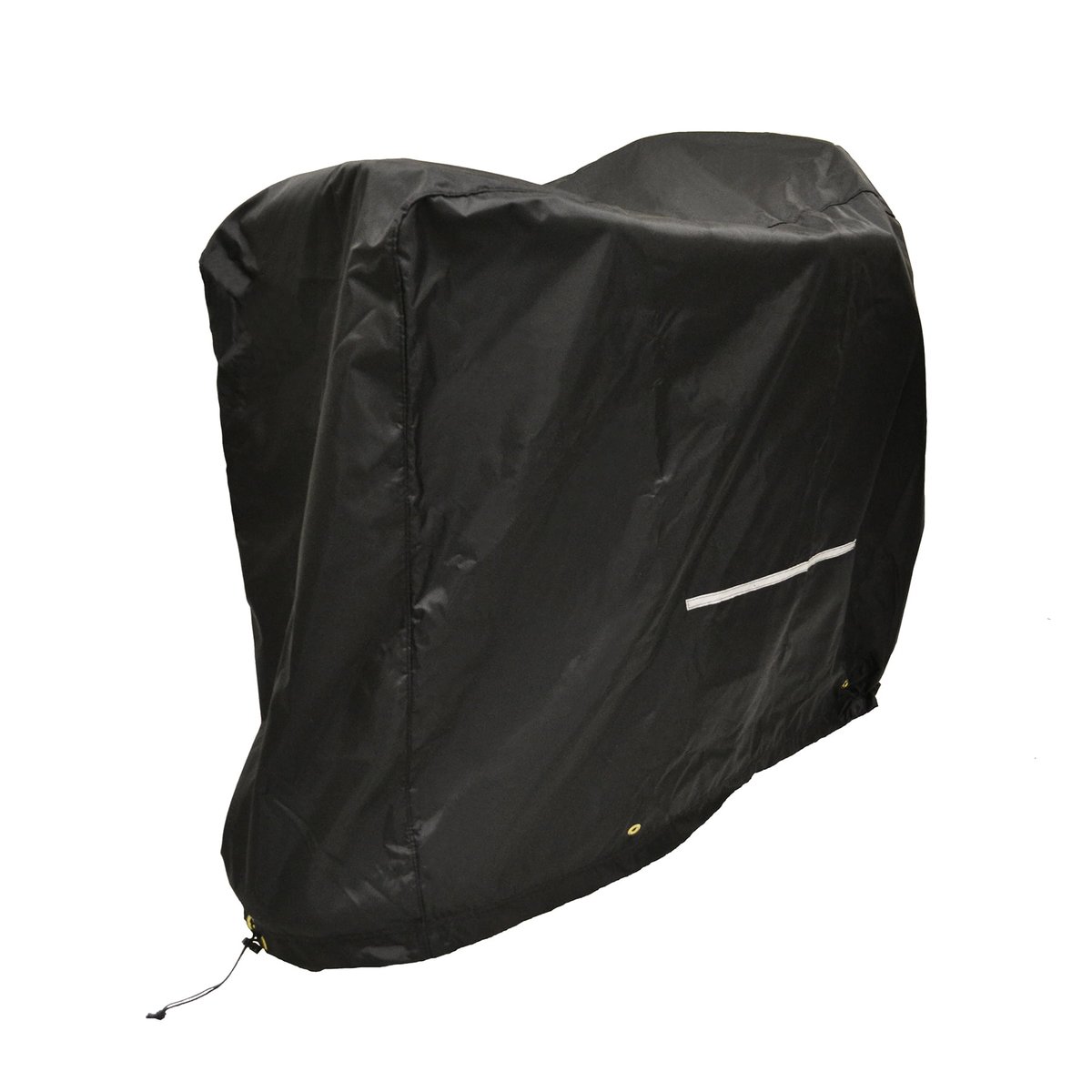 Lightweight scooter cover from Diestco, side view on a scooter