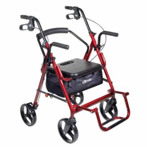 Drive Medical 4 Wheel Rollator Duet - Image 1
