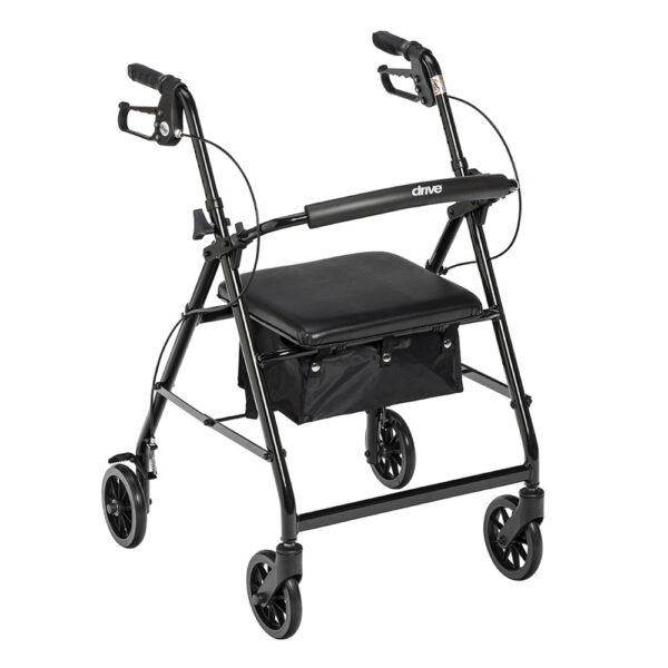 Drive Medical Aluminum Rollator 6 Casters Drive Medical Aluminum Rollator 6 Casters