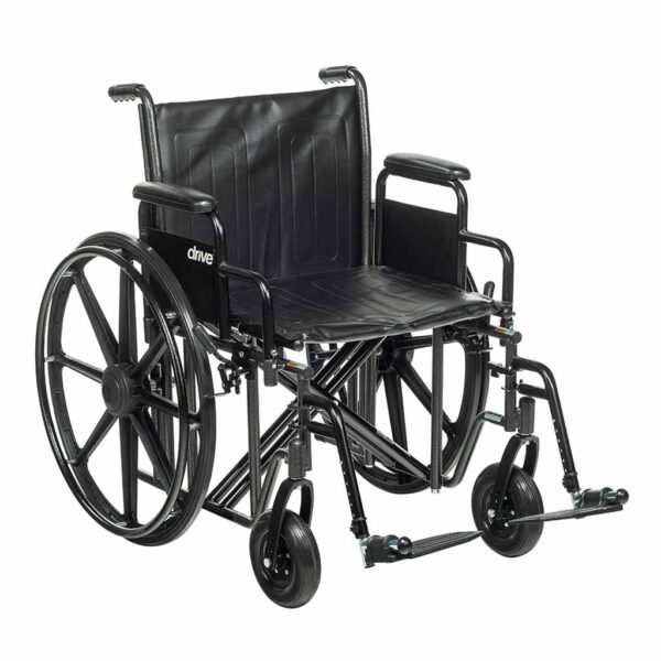 Drive Medical Bariatric Sentra EC Heavy Duty Wheelchair 1 Drive Medical Bariatric Sentra EC Heavy Duty Wheelchair 1